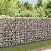 Image de vidaXL Mur de gabion Acier galvanisé 450 x 30 x 100 cm