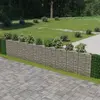 Image de vidaXL Mur de gabion Acier galvanisé 630x30x100 cm