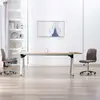 Image de vidaXL Chaises à manger lot de 2 taupe tissu