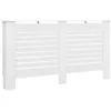 Image de vidaXL Radiatorombouw 152x19x81,5 cm MDF wit
