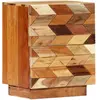Image de vidaXL Table de chevet 40 x 30 x 50 cm Bois de récupération massif