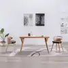 Image de vidaXL Chaises à manger lot de 2 noir bois courbé et similicuir