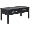 Image de vidaXL Table basse Noir 100x50x45 cm Bois