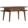 Image de vidaXL Table basse 100x50x46 cm Bois d'acacia solide