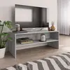 Image de vidaXL Meuble TV Gris béton 100x40x40 cm Bois d’ingénierie