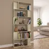 Image de vidaXL Bibliothèque/Séparateur de pièce Chêne sonoma Bois d'ingénierie
