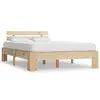 Image de vidaXL Cadre de lit sans matelas 140x200 cm bois massif de pin