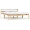 Image de vidaXL Cadre de lit sans matelas bois de pin massif 120x200 cm