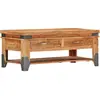 Image de vidaXL Table basse 110x52x45 cm Bois d'acacia solide