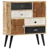 Image de vidaXL Buffet 70x30x78 cm Bois de manguier massif