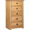 Image de vidaXL Buffet 46x40x89 cm Pin Gamme Panama