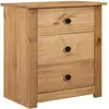 Image de vidaXL Table de chevet 46x40x57 cm Pin Gamme Panama