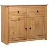 Image de vidaXL Buffet 93x40x80 cm Pin solide Assortiment Panama