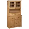 Image de vidaXL Buffet haut 93x40,5x180 cm Pin Gamme Panama