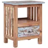 Image de vidaXL Table de chevet 41x30x50 cm bois d'acajou massif