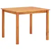 Image de vidaXL Table de jardin 88x88x74 cm Bois d'acacia massif