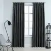 Image de vidaXL Rideaux occultants et crochet 2pcs Velours Anthracite 140x245cm