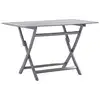Image de vidaXL Table de jardin pliable 120x70x75 cm Bois d'acacia massif