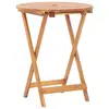 Image de vidaXL Table pliable de jardin 60x75 cm bois d'acacia massif