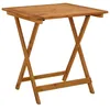 Image de vidaXL Tuintafel inklapbaar 70x70x75 cm massief acaciahout