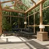 Image de vidaXL Salon de jardin 6 pcs avec coussins résine tressée gris