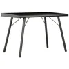 Image de vidaXL Bureau Noir 90x50x79 cm