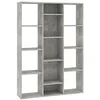 Image de vidaXL Kamerscherm/boekenkast 100x24x140 cm bewerkt hout betongrijs