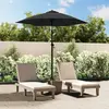 Image de vidaXL Parasol Anthracite 200x224 cm Aluminium