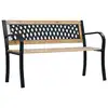 Image de vidaXL Banc de jardin 120 cm Bois