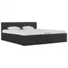 Image de vidaXL Cadre de lit à rangement hydraulique sans matelas 160x200 cm
