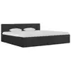 Image de vidaXL Cadre de lit à rangement hydraulique sans matelas 180x200 cm