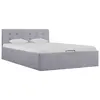 Image de vidaXL Cadre de lit à rangement hydraulique sans matelas 120x200 cm