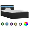 Image de vidaXL Cadre de lit à rangement hydraulique sans matelas 90x200 cm