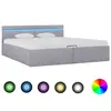 Image de vidaXL Cadre de lit à rangement hydraulique sans matelas 160x200 cm