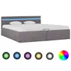Image de vidaXL Cadre de lit à rangement hydraulique sans matelas 160x200 cm