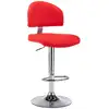 Image de vidaXL Tabouret de bar Rouge Similicuir