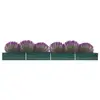 Image de vidaXL Lit surélevé de jardin Acier galvanisé 600x80x45 cm Vert
