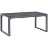 Image de vidaXL Table basse 90x50x40 cm Aluminium