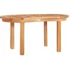 Image de vidaXL Table basse 90x50x45 cm Bois de teck solide
