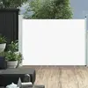 Image de vidaXL Auvent latéral rétractable de patio 117x514 cm Crème
