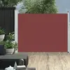 Image de vidaXL Auvent latéral rétractable de patio 140x500 cm Marron