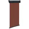 Image de vidaXL Auvent latéral de balcon 85x250 cm Marron