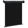 Image de vidaXL Balkonscherm 145x250 cm zwart