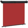 Image de vidaXL Balkonscherm 165x250 cm rood