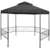 Image de vidaXL Belvédère de jardin 323x275x265 cm Anthracite