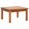 Image de vidaXL Table basse de jardin 60x60x36 cm Bois solide d'acacia
