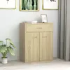 Image de vidaXL Buffet Chêne sonoma 60x30x75 cm Bois d'ingénierie