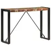 Image de vidaXL Table console 110x35x76 cm Bois de récupération massif