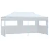 Image de vidaXL Tente de réception pliable avec parois 3 x 6 m Acier Blanc