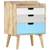 Image de vidaXL Table de chevet 47x35x63 cm Bois de manguier solide